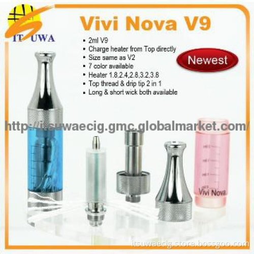 wholesale ecigarette tank vivi nova mini v9 New arrival blister kit